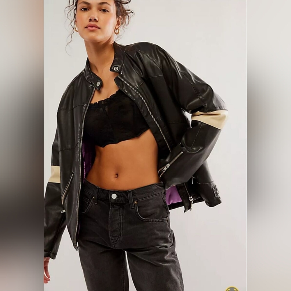 We The Free Ryder Sport Vegan Moto Jacket
